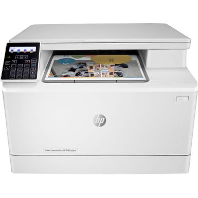 image of HP - LaserJet Pro MFP M182nw Wireless Color All-In-One Laser Printer with sku:bb21481750-6401100-bestbuy-hp