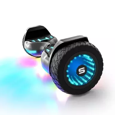 image of Swagtron - SWAGBOARD WARRIOR XL Off-Road Bluetooth Hoverboard - Black with sku:bb21716732-6453931-bestbuy-swagtron