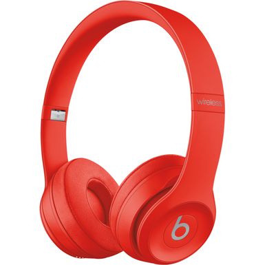 Alt View Zoom 11. Beats by Dr. Dre - Solo³ Wireless On-Ear Headphones - (PRODUCT)RED Citrus Red