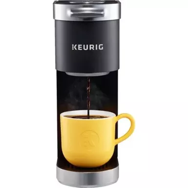 image of Keurig - K-Mini Plus Single Serve K-Cup Pod Coffee Maker - Matte Black with sku:bb21059061-bestbuy