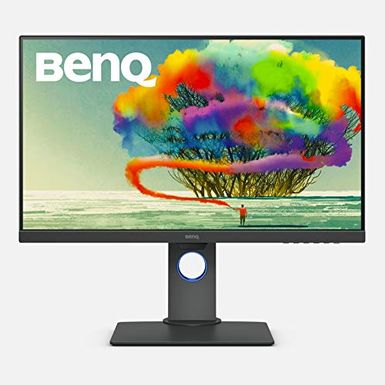 BenQ PD2705Q DesignVue 27" 16:9 QHD IPS HDR Design Monitor with Eye-Care, Built-In Speakers, Dark Gray