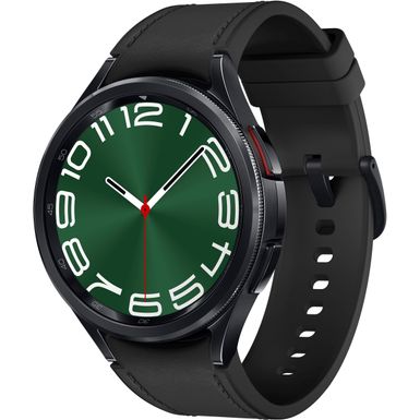 image of Samsung - Galaxy Watch6 Classic Stainless Steel Smartwatch 47mm BT - Black with sku:bb22144631-6546701-bestbuy-samsung