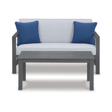 image of Fynnegan Loveseat w/Table (2/CN) with sku:p349-034-ashley