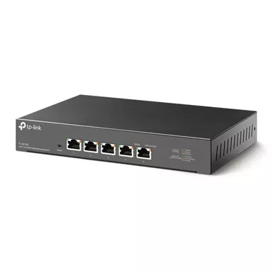 image of TP-Link TL-SX105 5-Port 10G Desktop/Wall-Mount Unmanaged Ethernet Switch with sku:tplsx105-adorama