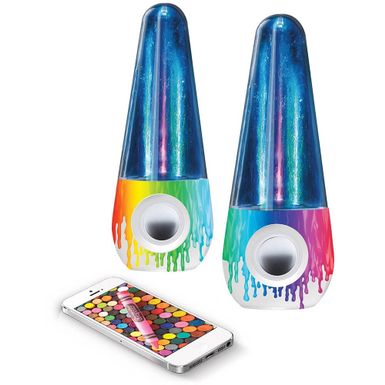 Crayola CRABTWTR / CRA-BTWTR-DRP / CRABTWTRDRP Aqua Color Bluetooth Speakers