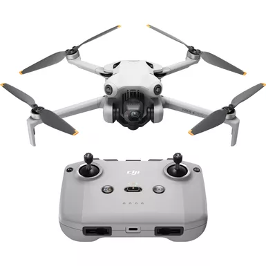 DJI - Mini 4 Pro Drone with Remote Control - Gray