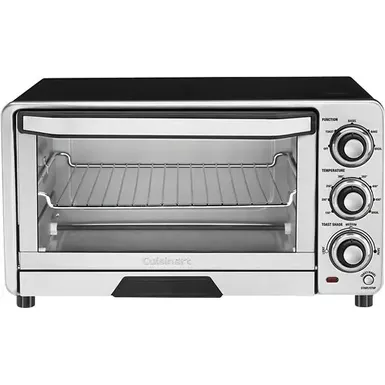 Cuisinart - Custom Classic Toaster Oven Broiler - Stainless Steel