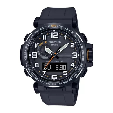 Rent to own Casio - Mens Pro Trek Ana-Digi Triple Sensor Navy