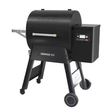 Traeger Grills - Ironwood 650 Pellet Grill and Smoker with WiFire - Black