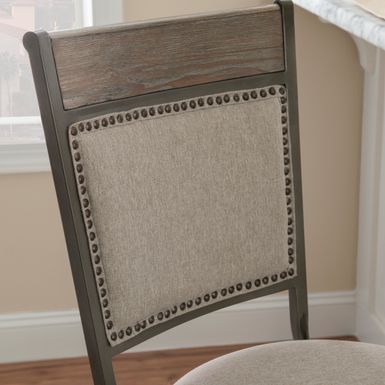 Fawnwood Barstool Pewter