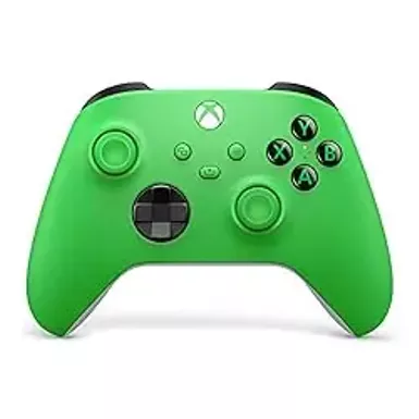 image of Microsoft - Xbox Wireless Controller for Xbox Series X, Xbox Series S, Xbox One, Windows Devices - Velocity Green with sku:bb22129046-bestbuy