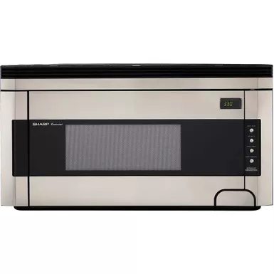 image of Sharp - 1.5 CF Carousel Over-the-Range Microwave, 1000W with sku:r1514t-almo