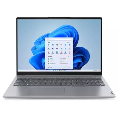image of Lenovo ThinkBook 16 G6 IRL 16" WUXGA Touchscreen Laptop, Intel Core i5-1335U 1.3GHz, 16GB RAM, 512GB SSD, Windows 11 Pro, Arctic Gray with sku:bb22212577-bestbuy