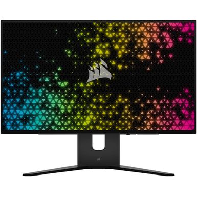 image of CORSAIR - XENEON 27" OLED QHD FreeSync Premium and G-SYNC Compatible Gaming Monitor with HDR (HDMI, USB, DisplayPort) - Black with sku:bb22123773-6540573-bestbuy-corsair
