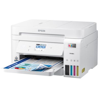 Alt View Zoom 15. Epson - EcoTank ET-4850 All-in-One Supertank Inkjet Printer - White