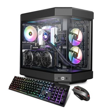 iBUYPOWER Y60BI9N46T01 Liquid Cooled Gaming Desktop Computer, Intel Core i9-13900KF 3.0GHz, 32GB RAM, 2TB SSD, NVIDIA GeForce RTX 4060 Ti 8GB, Windows 11 Home