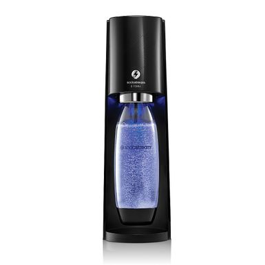 image of SodaStream E-TERRA  Sparkling Water Maker - Black with sku:bb22115870-6539468-bestbuy-sodastream