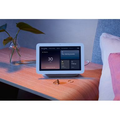 Alt View Zoom 15. Nest Hub 7” Smart Display with Google Assistant (2nd Gen) - Mist