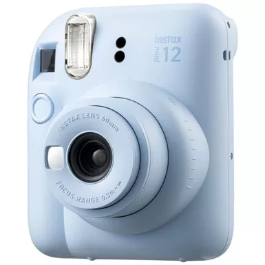 image of Fujifilm - Instax Mini 12 Instant Film Camera - Blue with sku:bb22099868-bestbuy