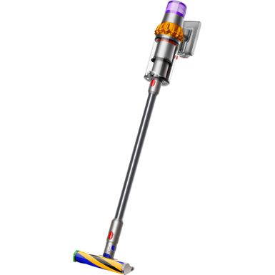 image of Dyson V15 Detect Extra Cordless Vacuum - Yellow/Nickel with sku:bb22115872-6539472-bestbuy-dyson