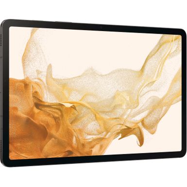 image of Samsung - Galaxy Tab S8 - 11" 128GB - Wi-Fi - with S-Pen - Graphite with sku:bb21946137-6494240-bestbuy-samsung
