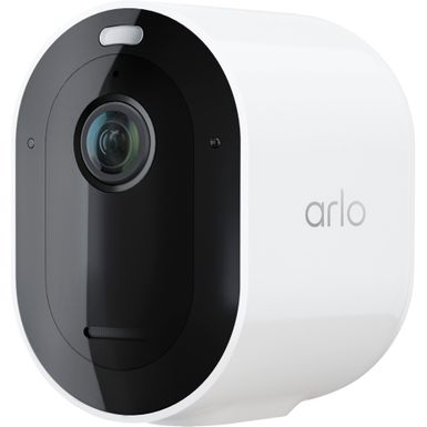image of Arlo - Pro 5S 2K Indoor/Outdoor Wire Free Spotlight Security Camera - White with sku:bb22065080-6517757-bestbuy-arlo