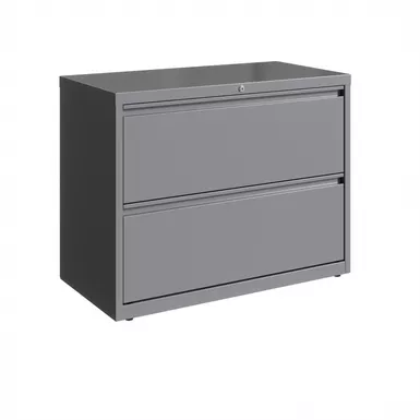 image of Hirsh 36 in Wide, 2 Drawer, HL8000 Series, Arctic Silver - Grey with sku:a_pr9z6szknqd-iaqdtvzqstd8mu7mbs-overstock