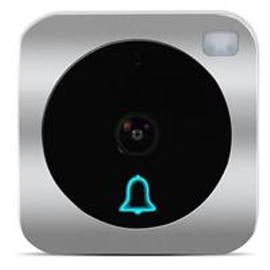 image of Netvue Vuebell 720p HD Two-Way Audio Wi-Fi Video Doorbell Camera, IR Night Vision with sku:nvvuebell-adorama