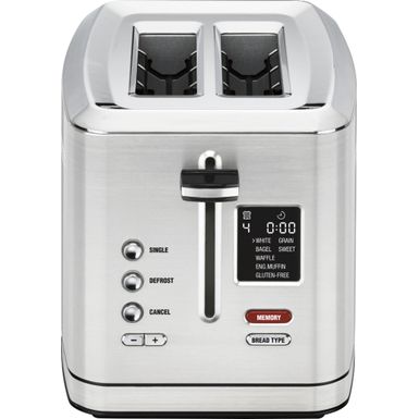 image of Cuisinart - 2-Slice Digital Toaster with MemorySet Feature - Stainless Steel with sku:bb21690057-bestbuy