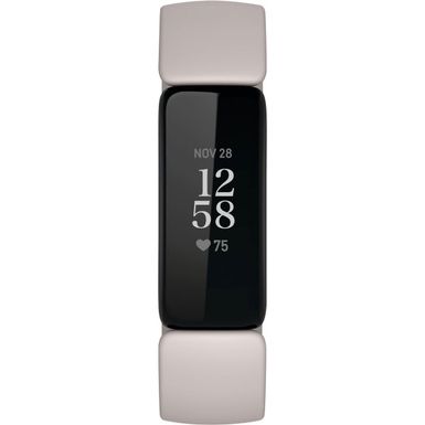 image of Fitbit - Inspire 2 Fitness Tracker - Lunar White with sku:fb418bkwt-adorama