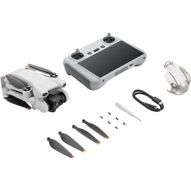 Alt View Zoom 14. DJI - Mini 3 Drone and Remote Control with Built-in Screen - Gray