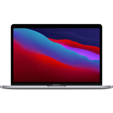 image of Apple 13.3 inch MacBook Pro - M1 Chip - 8GB/256GB - MacOS Big Sur (Late 2020, Space Gray) - Refurbished with sku:fyd82cps-electronicexpress