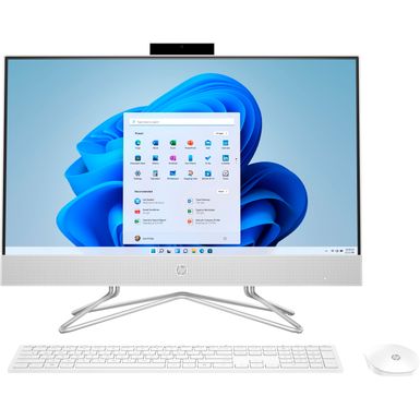 image of HP - 24" Touch-Screen All-In-One - Intel Core i3 - 8GB Memory - 512GB SSD - Snow White with sku:bb21828066-6477672-bestbuy-hp