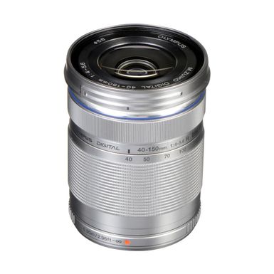 image of Olympus M. Zuiko Digital ED 40-150mm f/4-5.6  R  Zoom Lens, Silver, for Micro Four Thirds System with sku:iom40150rms-adorama