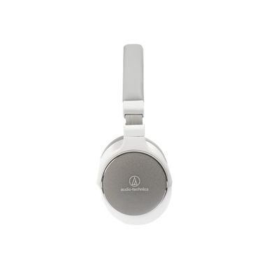 image of Audio-Technica ATH-SR5BT Wireless High-Resolution Audio On-Ear Closed-Back Dynamic Headphones with Mic, White with sku:atathsr5btwh-adorama