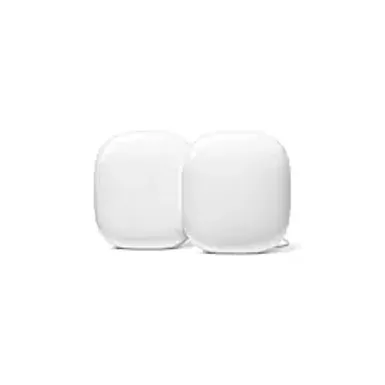 image of Google - Nest Wifi Pro 6e AXE5400 Mesh Router (2-pack) - Snow with sku:bb22038028-bestbuy