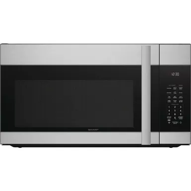 image of Sharp - 30" / 1.7 CF Over-the-Range Microwave Oven with sku:smo1754js-almo