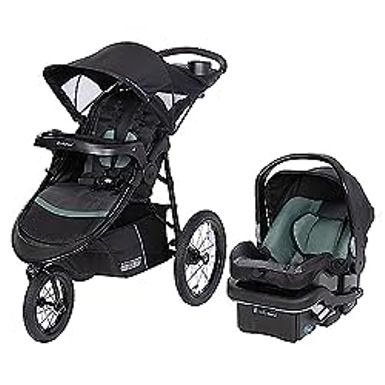 image of Baby Trend Expedition DLX Travel System (with EZ-Lift Plus), Dash Sage with sku:b0c8hgbgx9-amazon