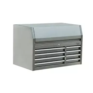 image of Viper Tool Storage 41-Inch 8-Drawer Top Chest, Stainless Steel with sku:b0cj3tj4cr-amazon