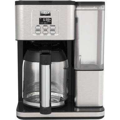 Brim - Triple Brew 12-Cup Coffee Maker - Stainless Steel/Black 