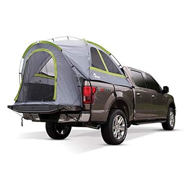 image of Napier Backroadz Truck Tent , Grey/Green, Compact Regular Bed (6'-6.3') with sku:b07hx6zx97-nap-amz