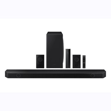 image of Samsung HW-Q910B 9.1.2ch Soundbar with Wireless Dolby Atmos/DTS:X and Rear Speakers with sku:hwq910b-electronicexpress