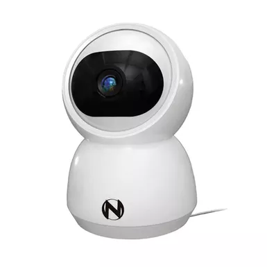 image of Night Owl Indoor Wi-Fi Plug In 3 MP Tilt Camera with 2-Way Audio with sku:camfwip3ptin-electronicexpress