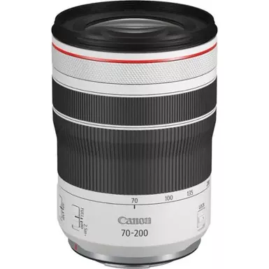 image of Canon - RF70-200mm F4 L IS USM Telephoto Zoom Lens for EOS R-Series Cameras - White with sku:bb21664562-bestbuy