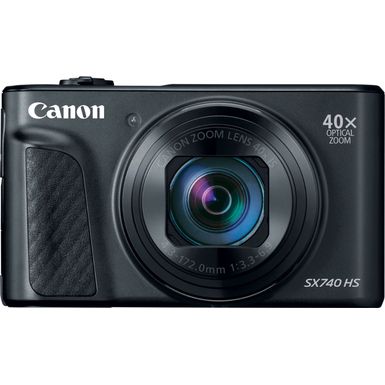 image of Canon - PowerShot SX740 HS 20.3-Megapixel Digital Camera - Black with sku:bb21078635-6287924-bestbuy-canon
