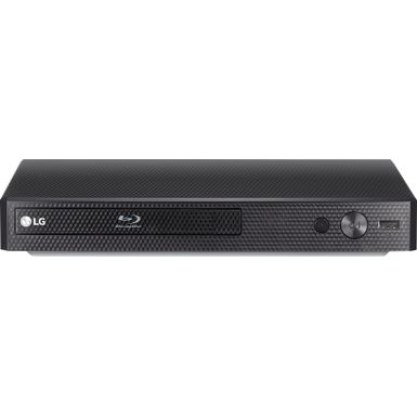 Front Zoom. LG - Streaming Audio Blu-ray Player - Black