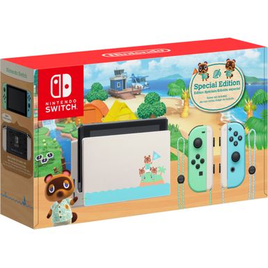 image of Nintendo Switch - Animal Crossing: New Horizons Edition - Switch with sku:ni112183-adorama