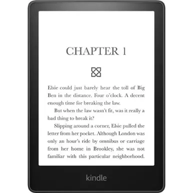 image of Amazon - Kindle Paperwhite – 16GB - 2022 - Black with sku:bb22064877-bestbuy