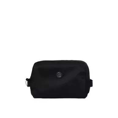 Tory Burch Virginia Large Cosmetic Case (Large, Black)