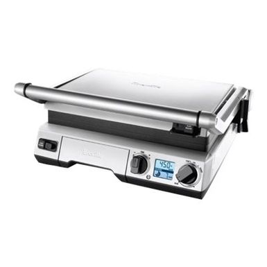 image of Breville Stainless Steel Smart Grill with sku:bgr820xl-bgr820xl-abt